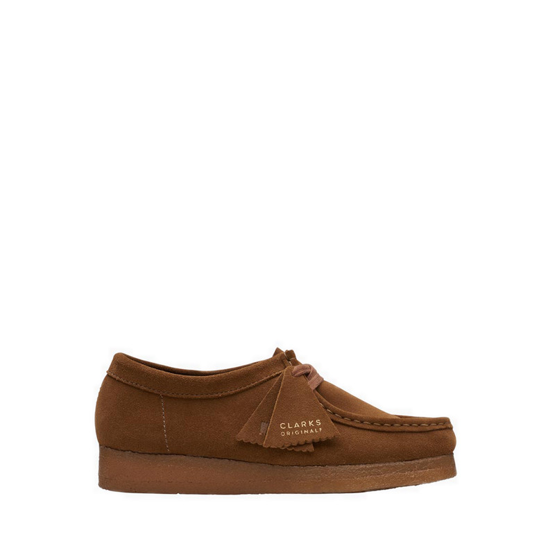 Clarks Wallabee. Cola Suede