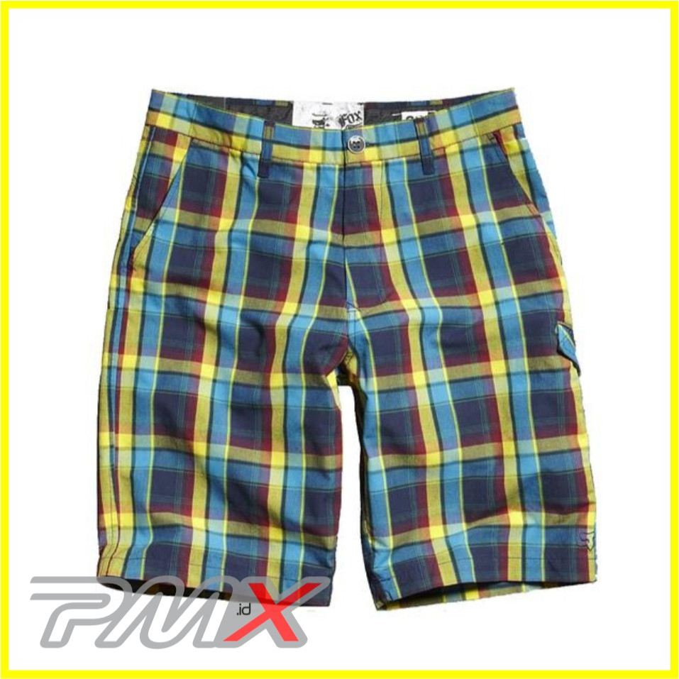 Fox Reverb Shorts Vintage Navy Original Celana Pendek Sepeda MTB Trail Enduro Size 34