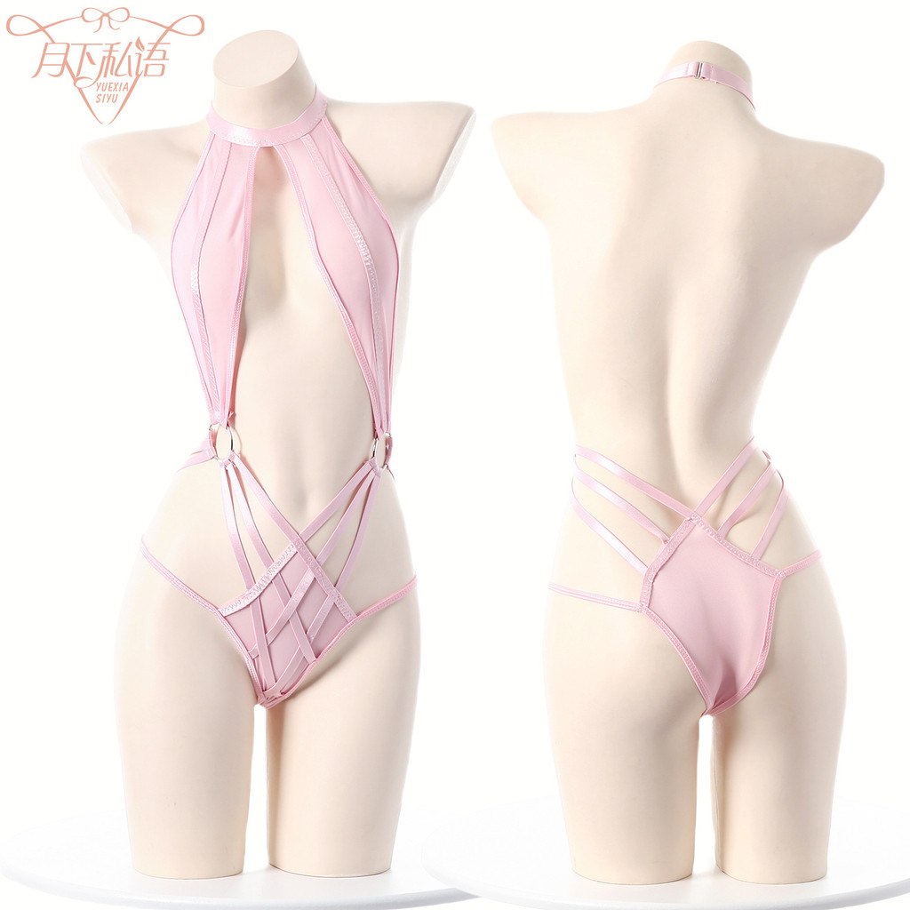 Seks pakaian dalamnya wanita bebas dari leher tergantung gairah menggoda keinginan murni pijama jari