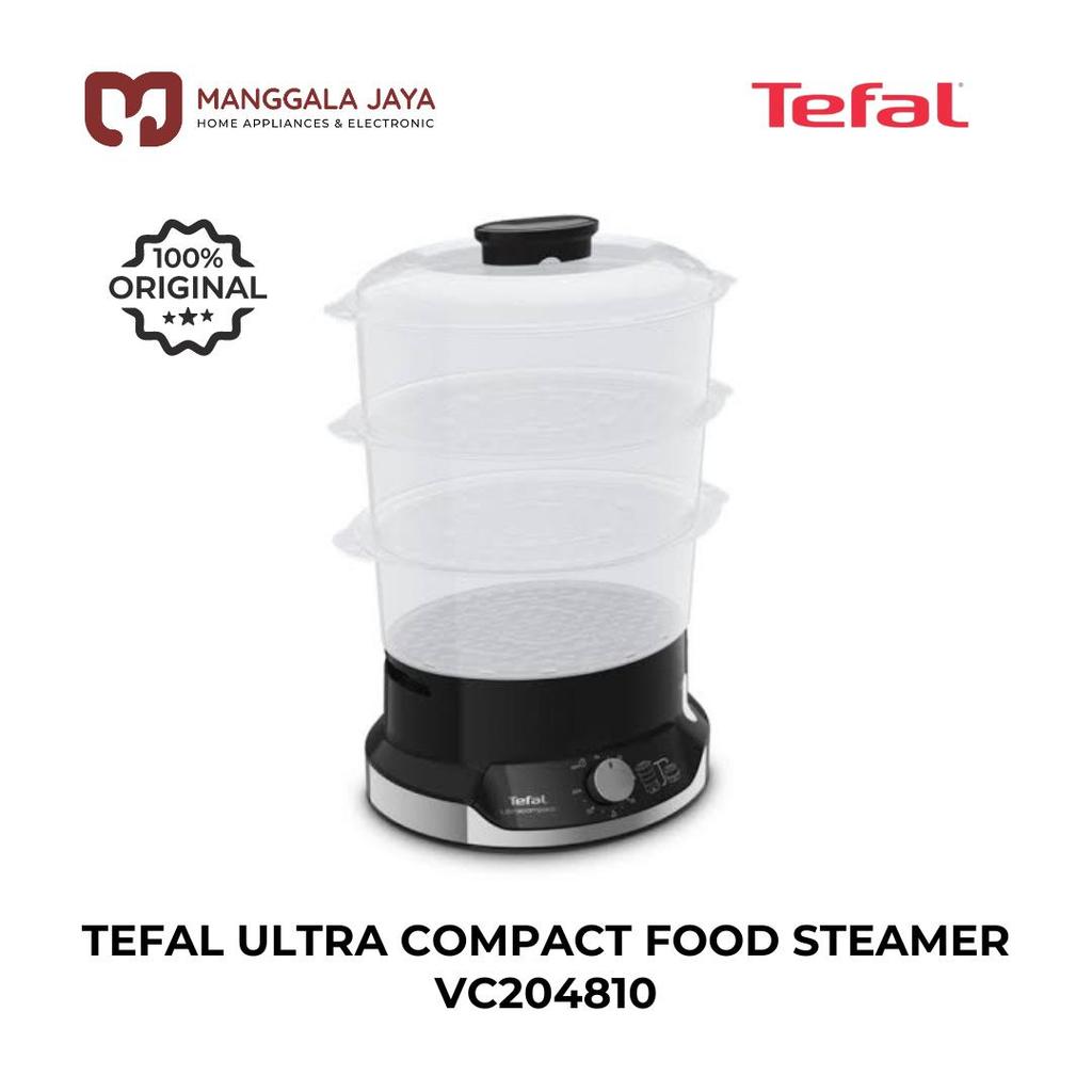 Tefal Ultra Compact Food Steamer Kukusan Listrik VC204810