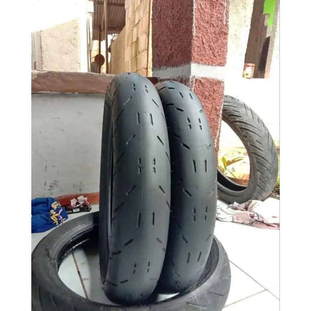 ban second michelin pilot gp ring 14 ukuran 100/80