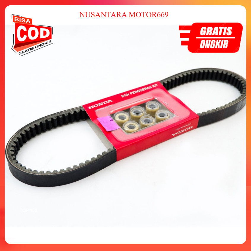 vanbelt set roller KVB Honda Vario 110 Karbu Techno MOTOR