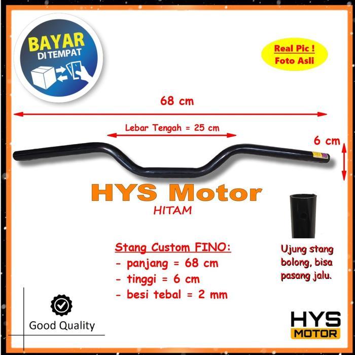 Stang Stir Motor Fino 125 Fi Grande Setang Setir Nunduk Aksesoris CB RZR Vixion Beat Verza Byson Dll