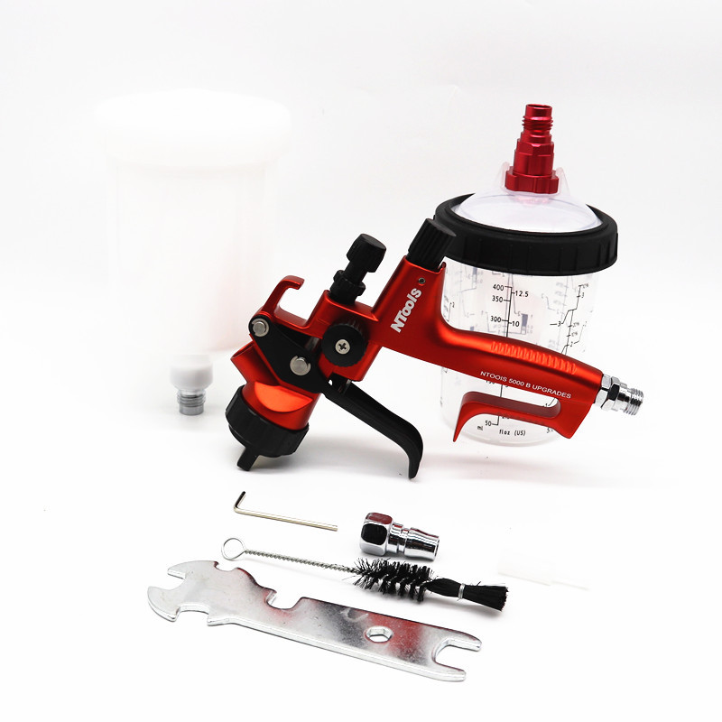SPRAY GUN 5000B High Quality Professional HVLP Spray Gun With 400CC paint mixing cup  Paint Spray Gu