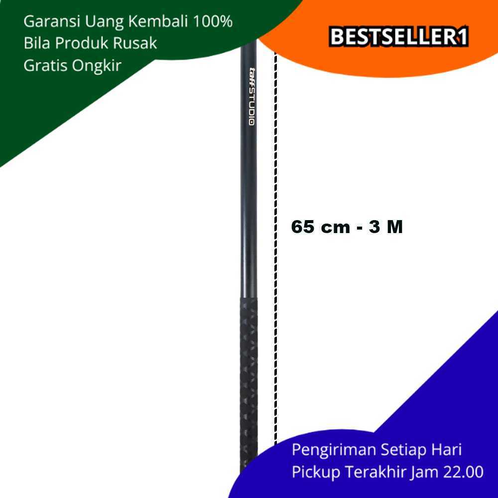 Selfie Stick Tongsis Invisible 3 M – Model Trendy dan Elegan untuk Insta360 & GoPro, Material Alumin