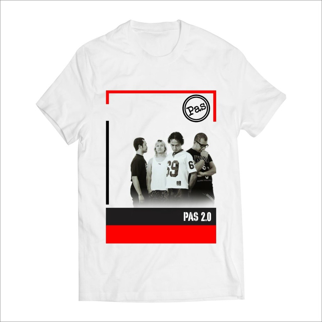 KAOS PAS BAND 2.0 band new distro music bandung clothing unisex pria wanita   / KAOS PAS BAND / BAJU