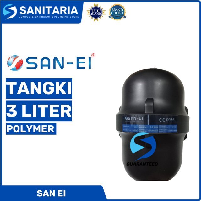 San Ei Tangki Polymer 3 Liter / Pressure Tank / Tangki Pompa Air 3 Liter