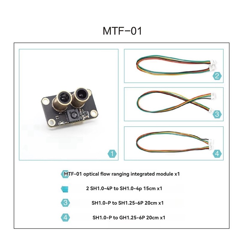MTF-01 MicoAir Optical Flow & Lidar Sensor Module UAV Positioning Module for INAV