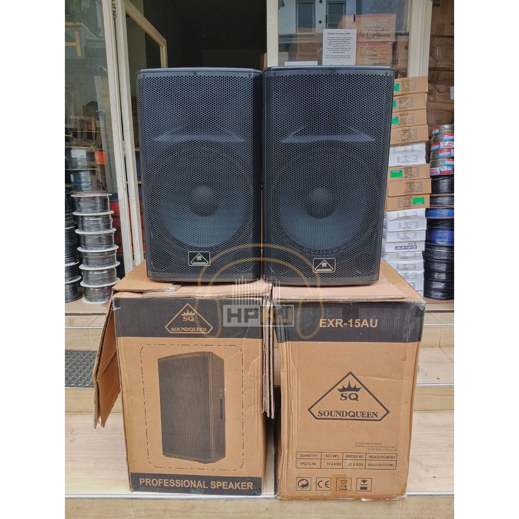 SPEAKER AKTIF SOUNDQUEEN EXR 15 AU Speaker Aktif Soundqueen SQ EXR 15AU