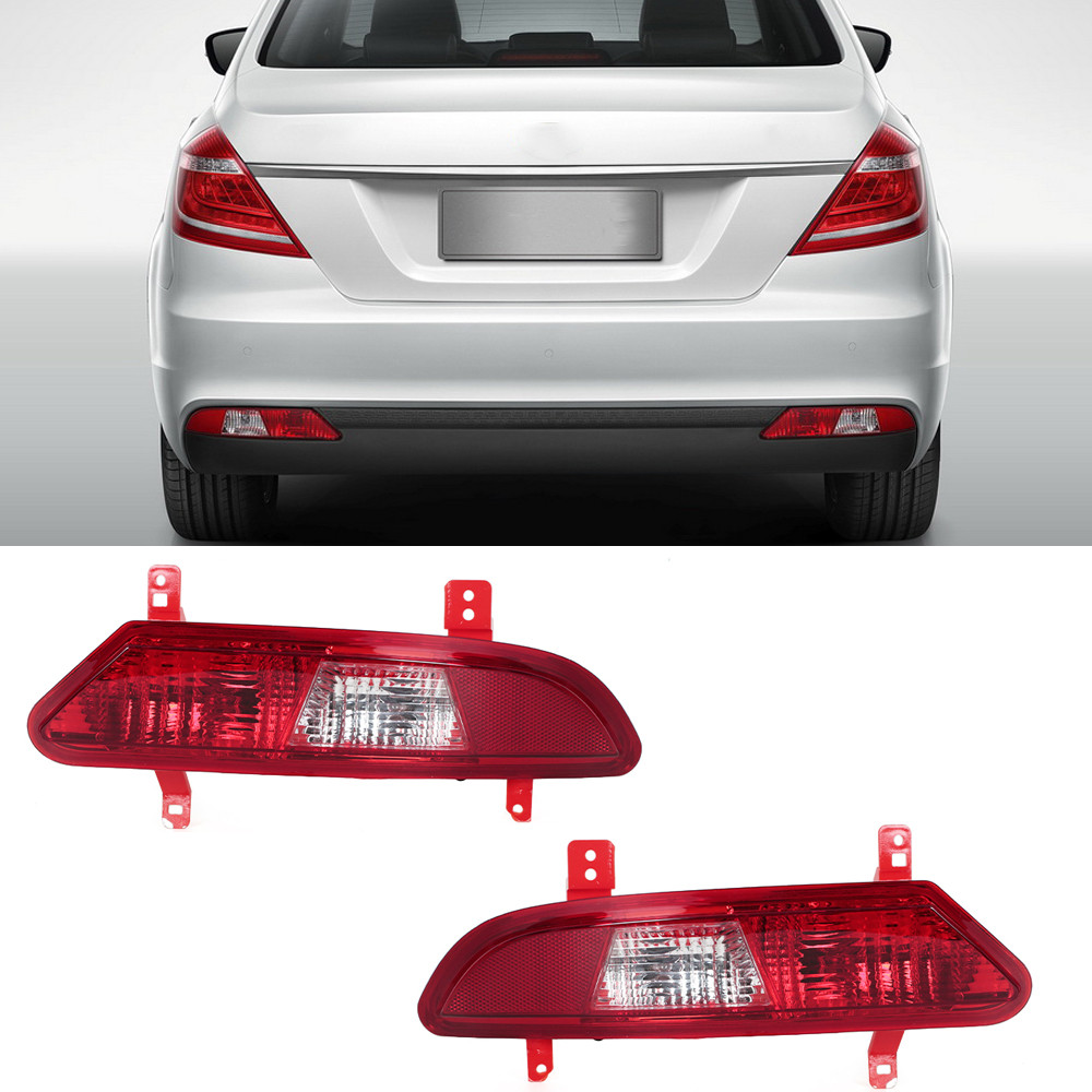 Car Rear Bumper Brake Light Reverse Lamp Fog light For Geely Emgrand 7 EC7 2014-2017 Fog lamp Reflec