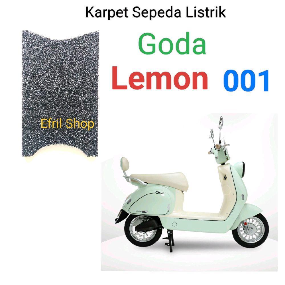 Karpet Sepeda Listrik Goda Lemon 001
