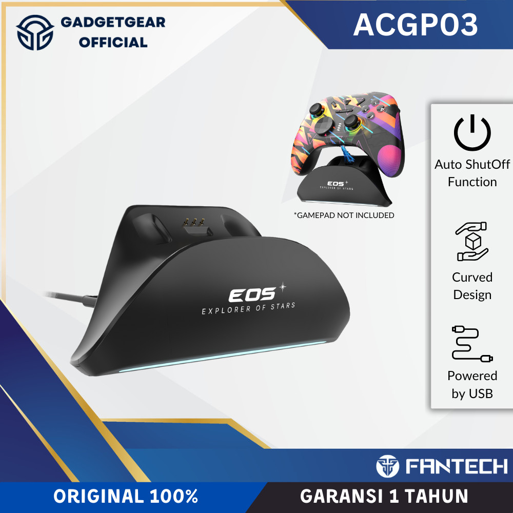 Fantech Charging Dock ACGP03 untuk EOS PRO WGP15 WGP15V2 WGP15V2S Gamepad Fast Charge Stand