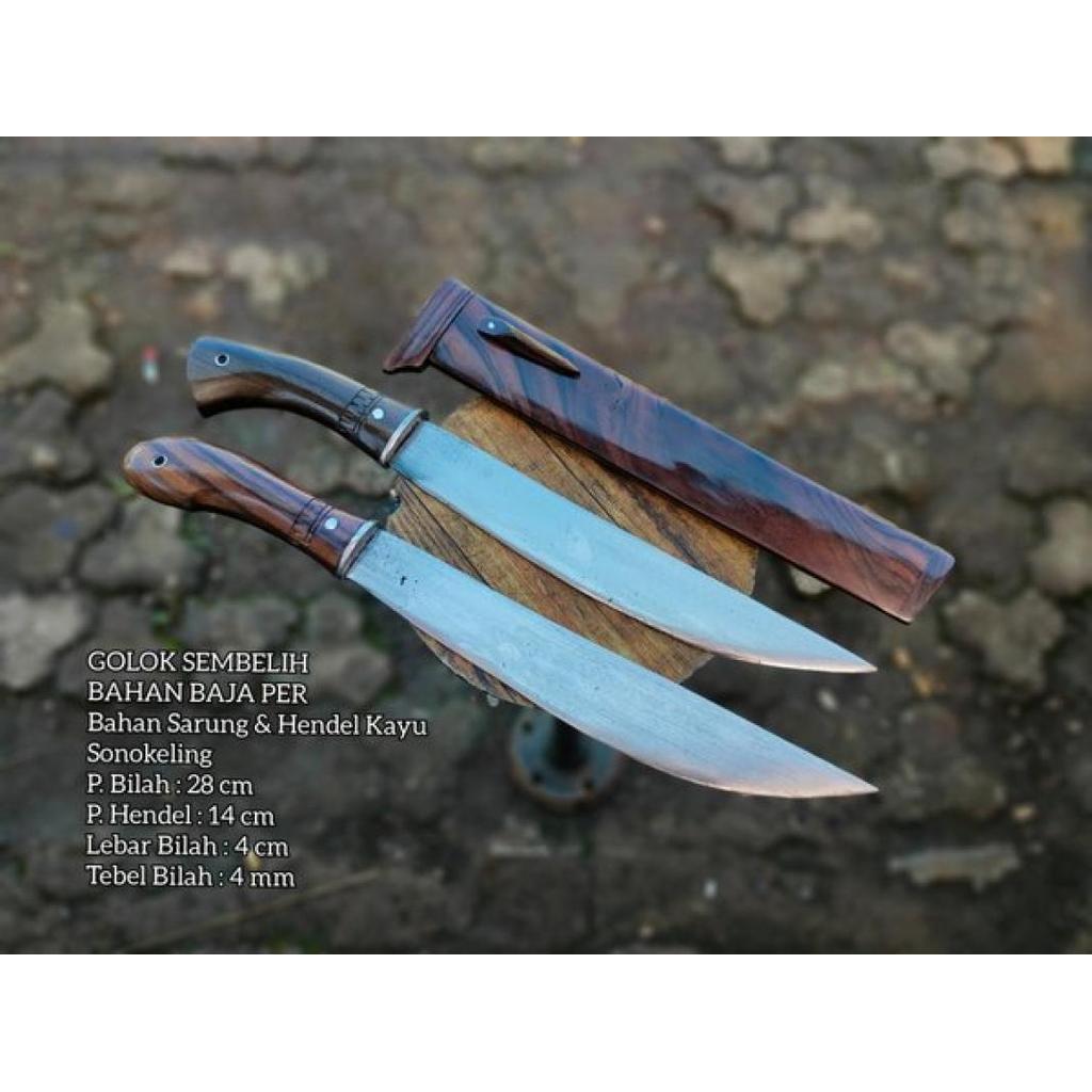 pisau jagal pisau potong golok baja golok sembelih hewan qurban golok cibatu 014 Y4S