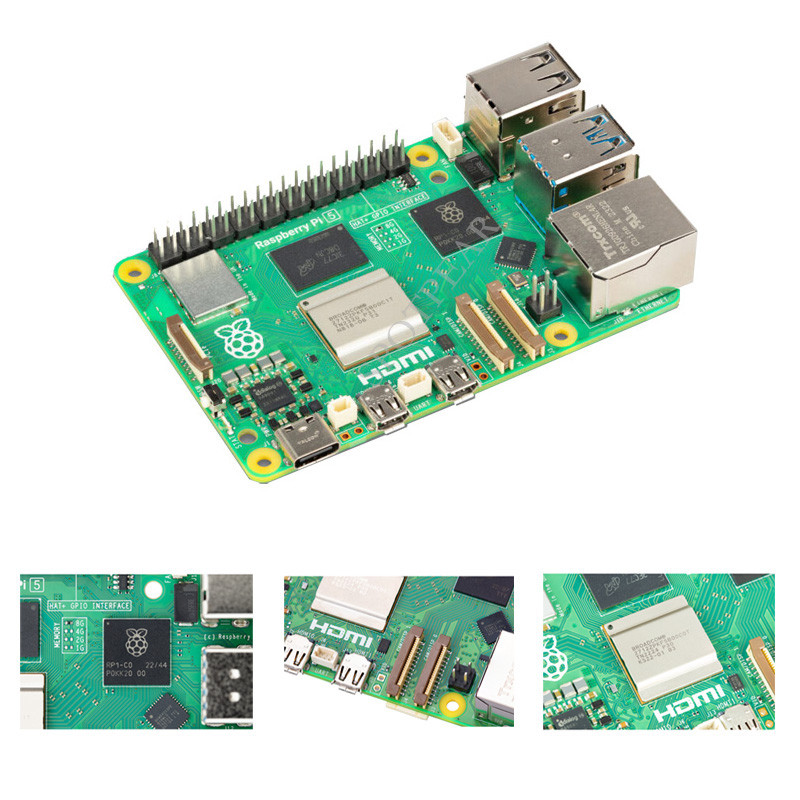 Raspberry Pi5 2GB /4GB /8GB /16GB RAM Option