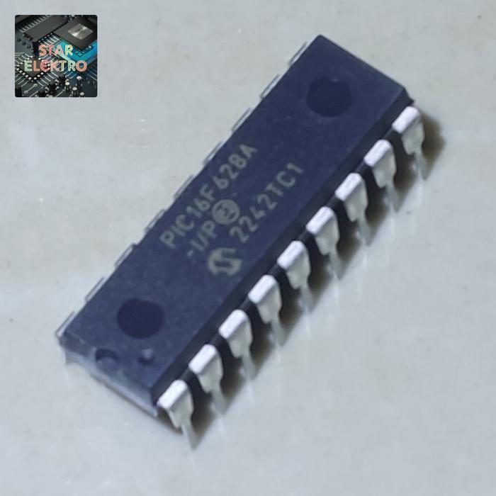 PIC16F628A-I/P Dip-18 PIC 16F628A 16F628 IC 20MHz Micro Controller Chip 8-Bit Flash CMOS PIC16F628 T