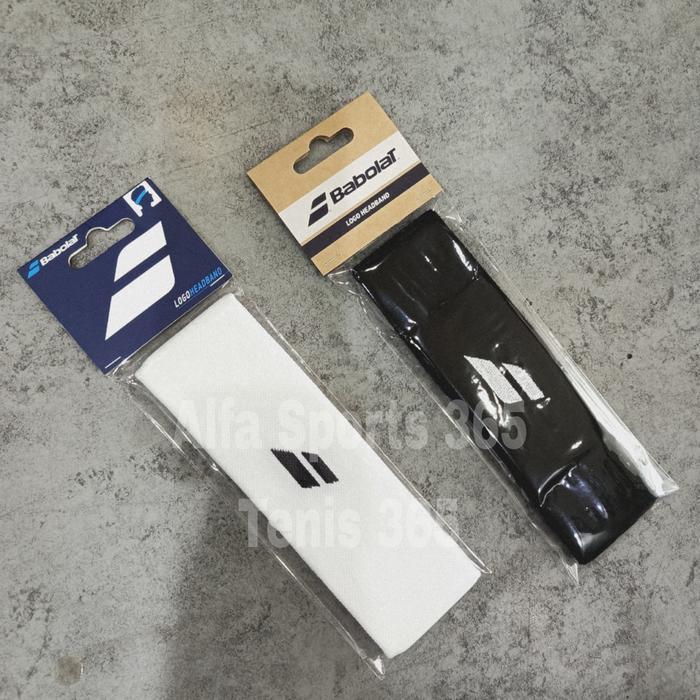 k y w Babolat Logo Headband ORIGINAL - Putihterbaikk