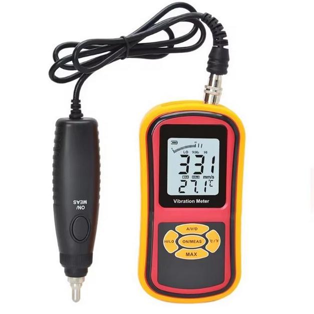 Vibration Meter Benetech GM63B Tester Vibrometer Gauge Ukur Getaran