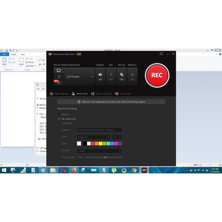 Software Aplikasi Perekam Layar, Screenshoot di PC Laptop Video