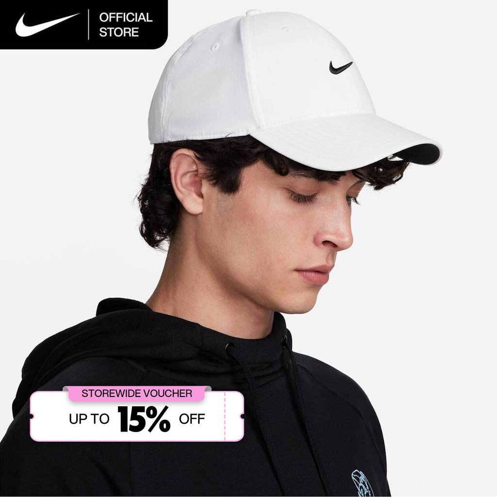 Nike Club Structured Swoosh Cap - White [FV5563-100]