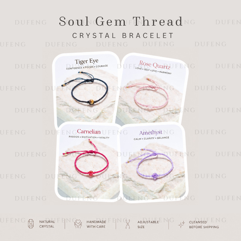 Dufeng - Soul Gem Thread Crystal Bracelet
