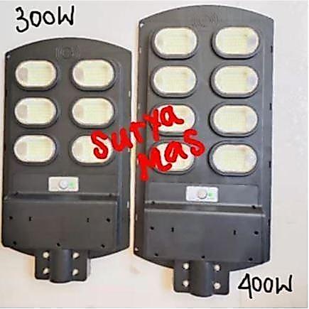 Lampu pju Solar Panel 300watt Lampu Jalan Solar Cell 300 w Matahari