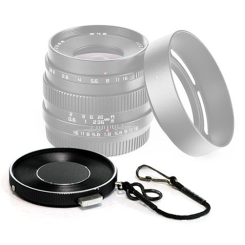 Tutup Lensa Logam Vintage Jepang 46mm 49mm 52mm untuk Sony Canon Nikon Fuji Panasonic Olympus Sigma 