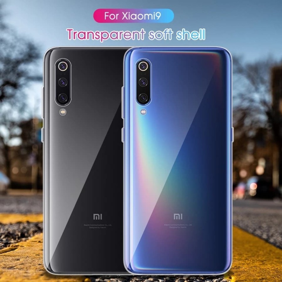 CASE XIAOMI MI9 MI 9 / MI 9SE ULTRATHIN TRANSPARANT JELLY CASE #WSD