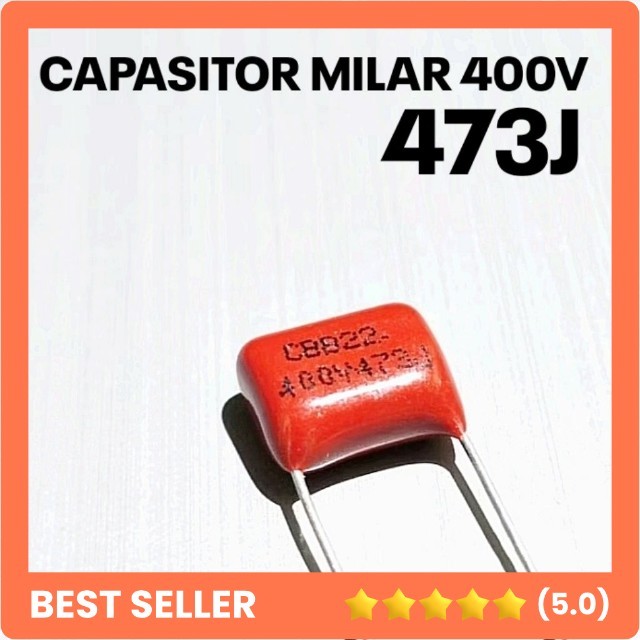 CAPASITOR MILAR MYLAR 473J 400V 473J 4.7N 4.7NF 400V 400 VOLT