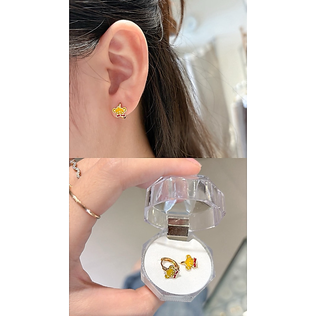anting anak-anak titanium