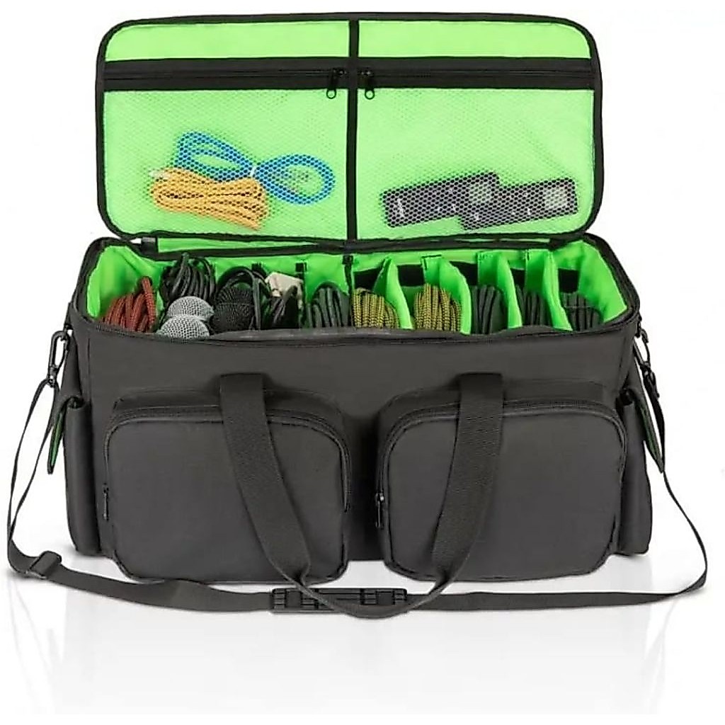 TAS ALAT DJ TAS KABEL DJ TAS PERALATAN DJ TAS PERALATAN DJ KAPASITAS BESAR MODEL SLEMPANG DAN JINJIN