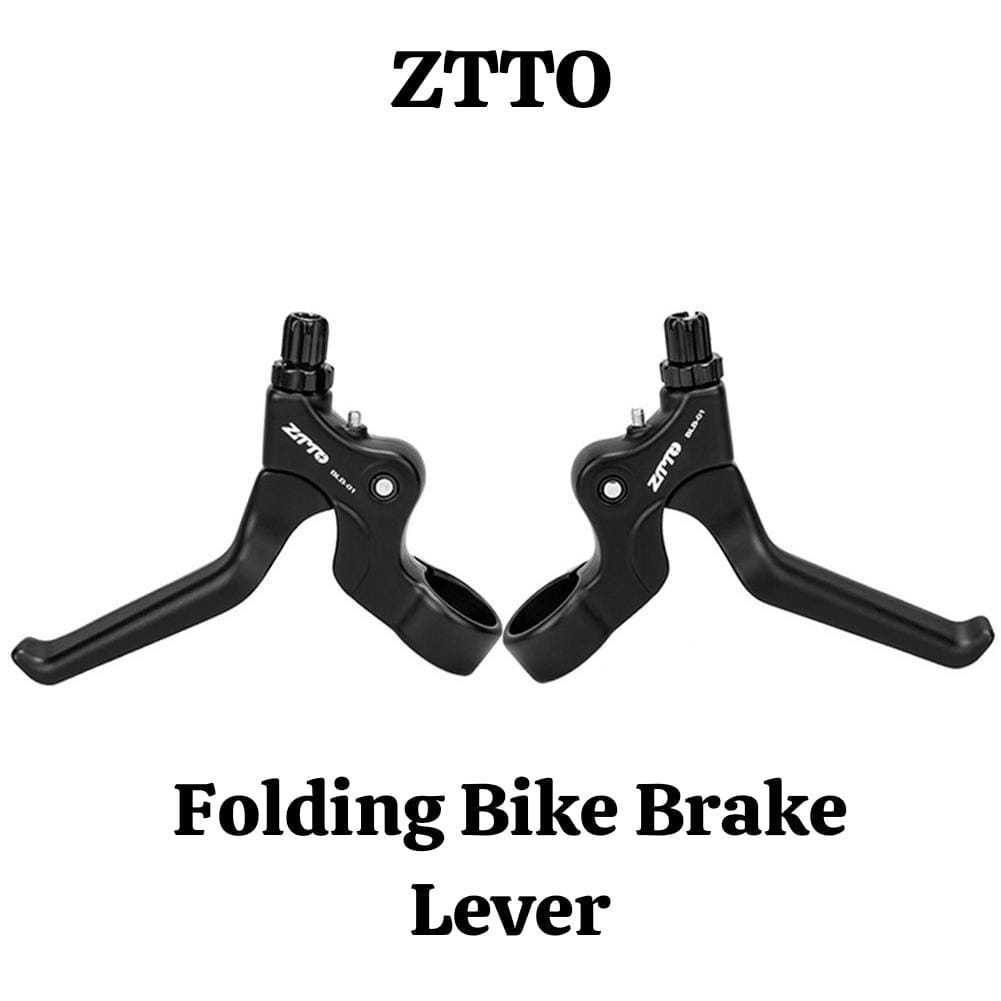 Foto Ztto Handle Handel Rem Side Pull Mekanik Brake Lever Sepeda Alumunium Alloy Folding Bike