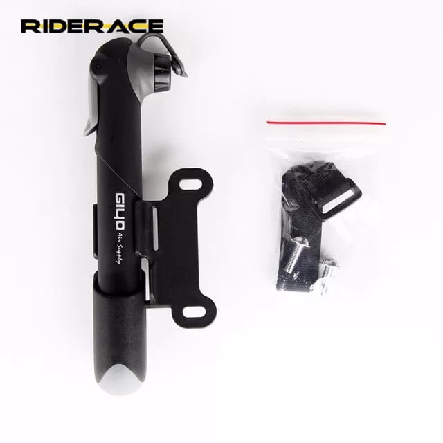 Foto Pompa pump Angin Mini ban sepeda portabel schrader gowes motor seli