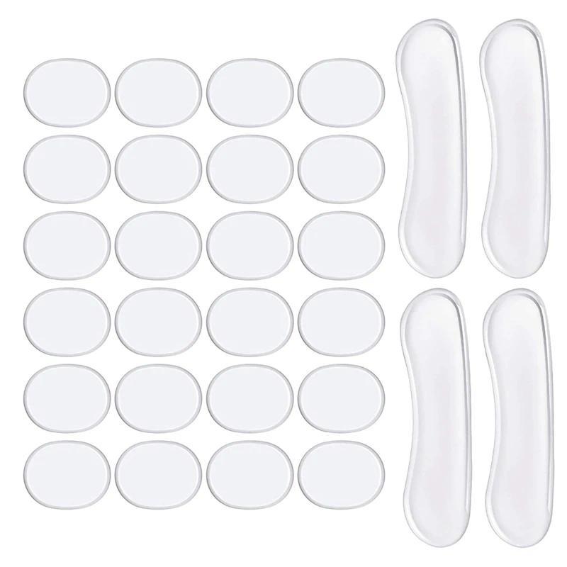 28Pcs Drum Dampeners Gel Pads Silicone Drum Silencers 3 Colors Drum Dampening Pads Drum Mute Pads Fo