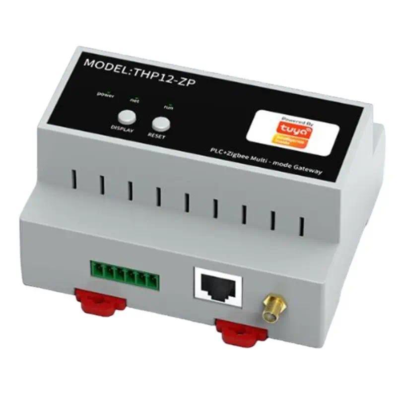 Simple Operation Tuya Gateway Tuya Smart PLC Gateway Zigbee Wired MultiMode WholeHouse Smart Home Ho