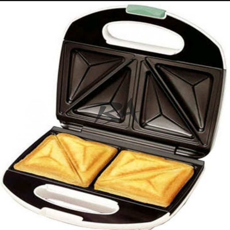 III PHILIPS SANDWICH MAKER PRESS HD 2393 / 92 / 02 HD2393 GARANSI RESMI ORIGINAL ASLI ANTI LENGKET N