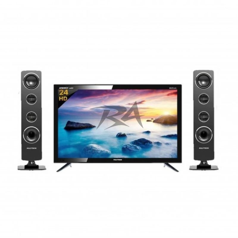 III TELEVISI TV DIGITAL DVB T2 EWS LED POLYTRON PLD 24TV1855 PLD24TV1855 24 TV 1855 TV1855 INCH " SP