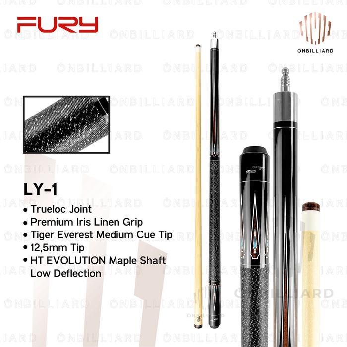 Fury LY Series Cue Stick Stik Play Billiard Biliar Biliyar Fury - LY1