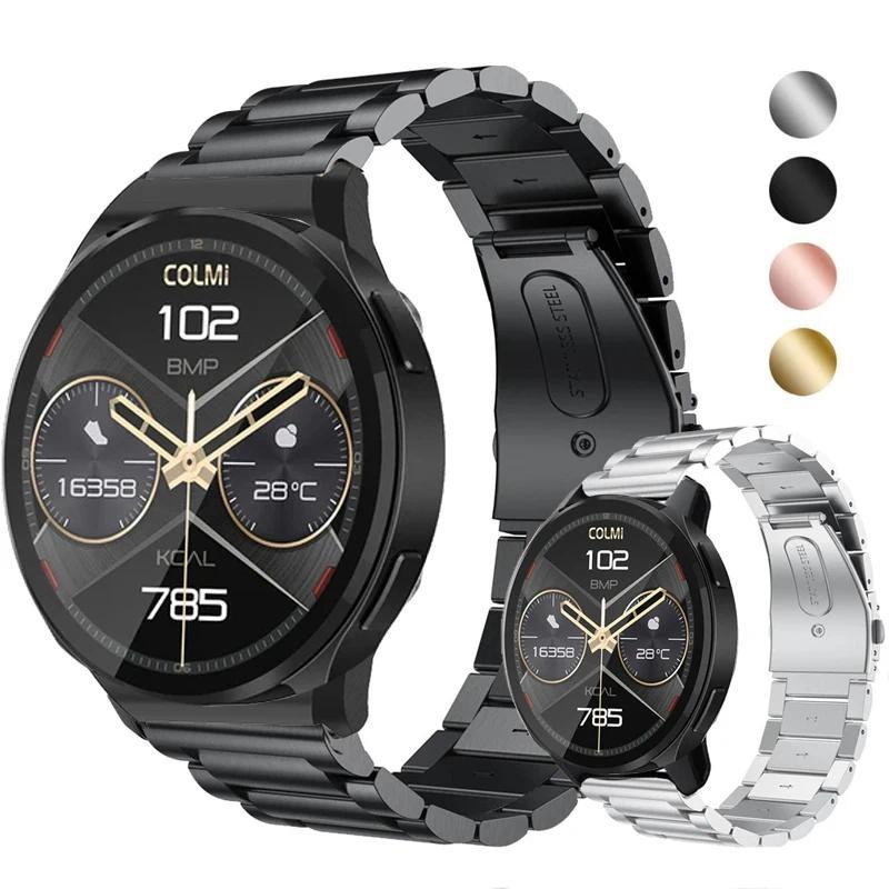 Wat Bracelet Strap for COLMI i28 Ultra Smartwat Stainless Steel Band for COLMI i28 Ultra Metal Corre