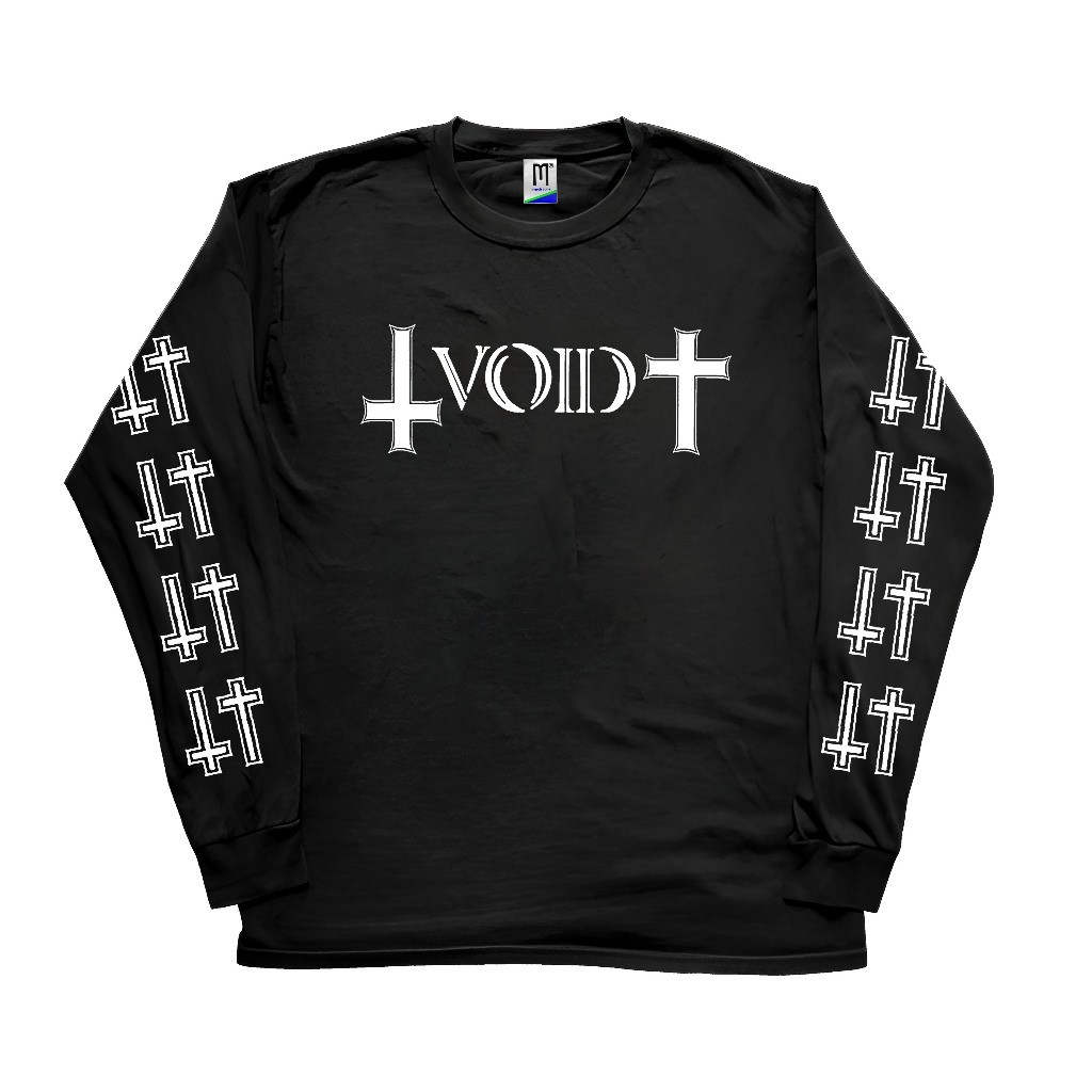 Collective.cloth Kaos Lengan Panjang [No RIB] T shirt LONG SLEEVE VOID HARDCORE PUNK | HARDCORE | Be
