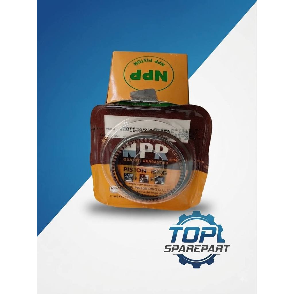 PISTON KIT SEHER BEAT KARBU (KVY) 50 NPP ORIGINAL NPP