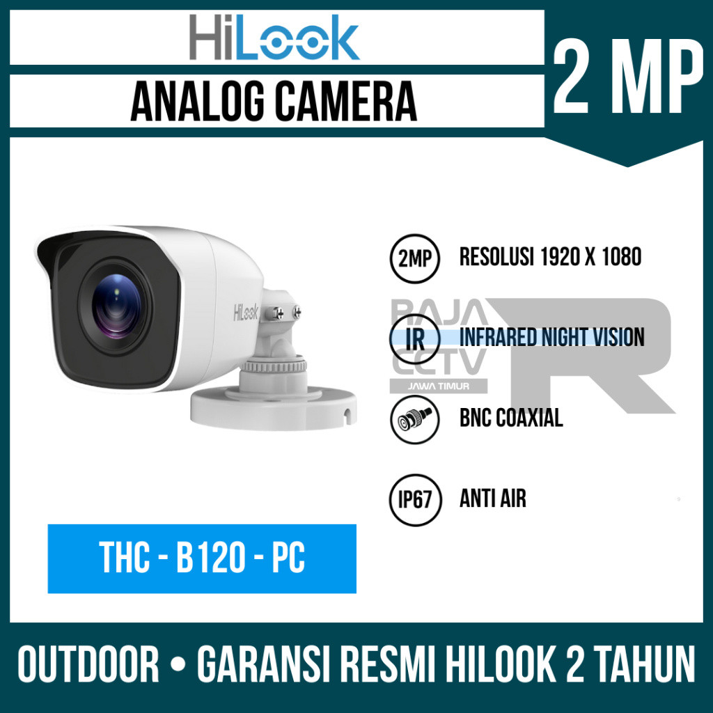 Kamera CCTV Hilook 2MP Outdoor Audio Camera CCTV