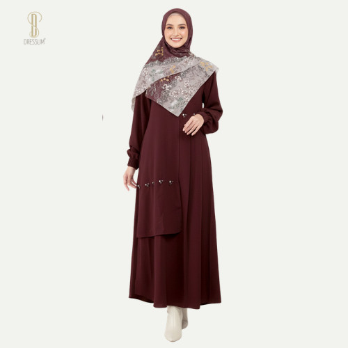 Rabbani - Gamis Lengan Panjang Dresslim Alfina