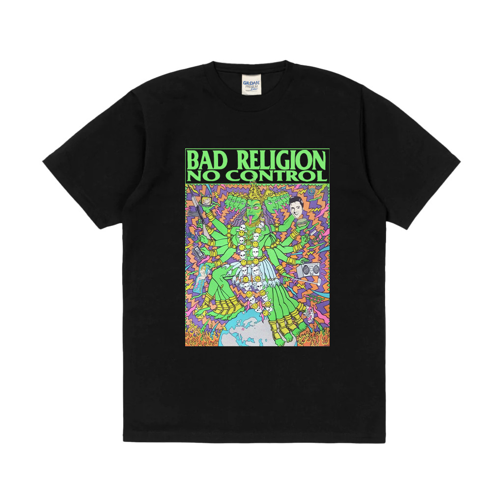 Collective.Cloth Kaos T-shirt Band Bad Religion No Control Kozik