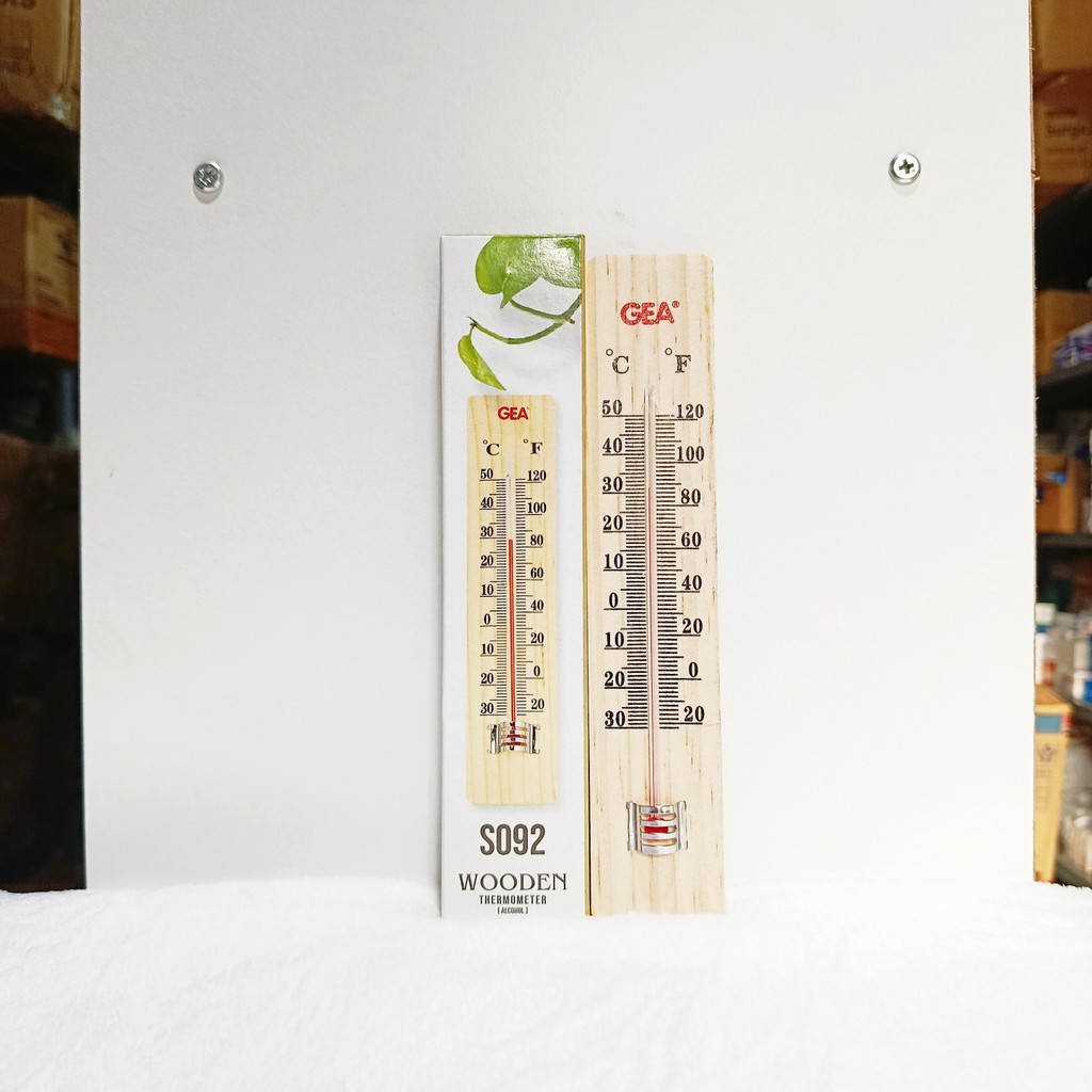 Thermometer Ruangan Kayu Termometer Kayu Ruangan