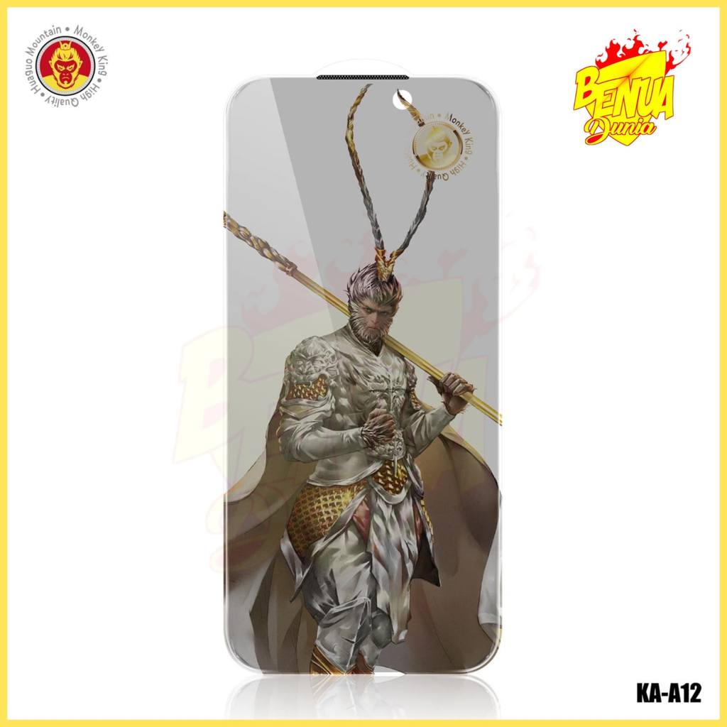 1BOX ISI 10PCS KA-A12 TEMPERED GLASS SPY NO LIST MONKEY KING FOR SAMSUNG S20 FE S10 LITE NOTE 10 LIT