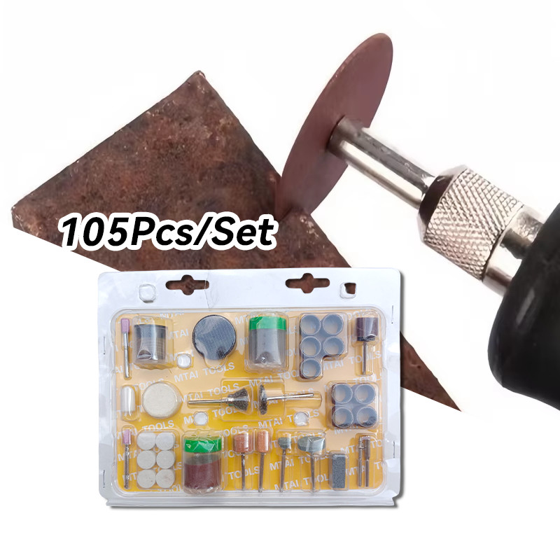 105PCS/Set Mata Bor Tuner Cuner Mini Cutting Wheel / Mata Bor Potong Amplas Poles Ukir