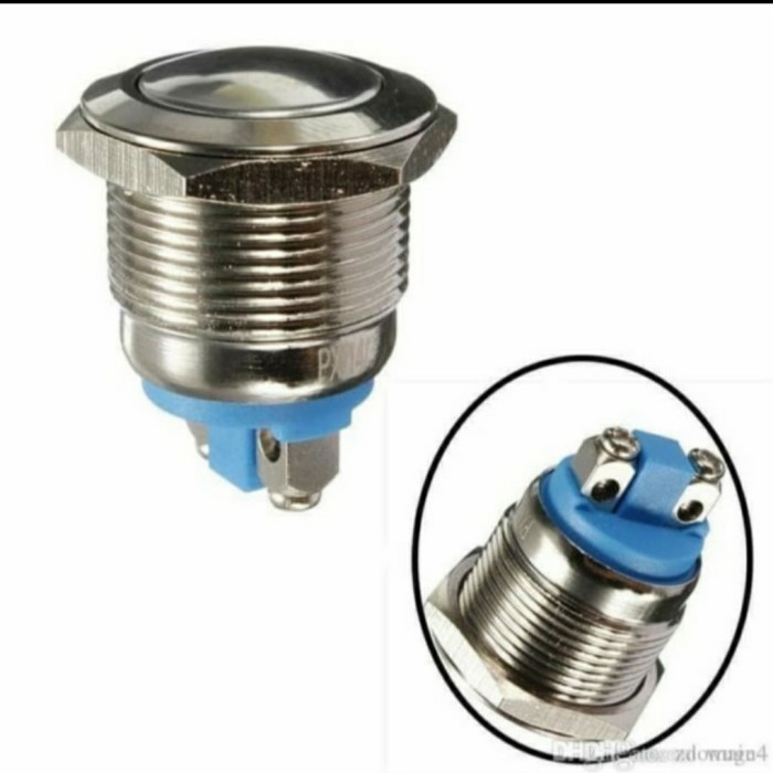 19mm Metal Push button Switch -dome button Momentary Push Button 19MM [IT]