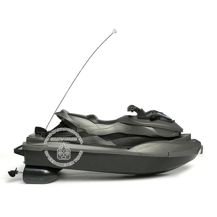 RC Kapal Jet Ski Motorboat | Mainan Edukasi Anak Kapal Remote Control - Hitam