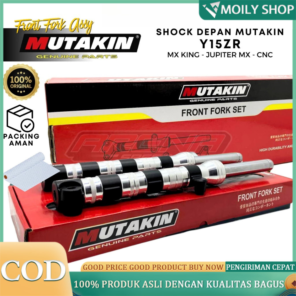 MUTAKIN Front Fork CNC Y15ZR - Shock Depan Mx King Jupiter MX Original Mutakin Malaysia