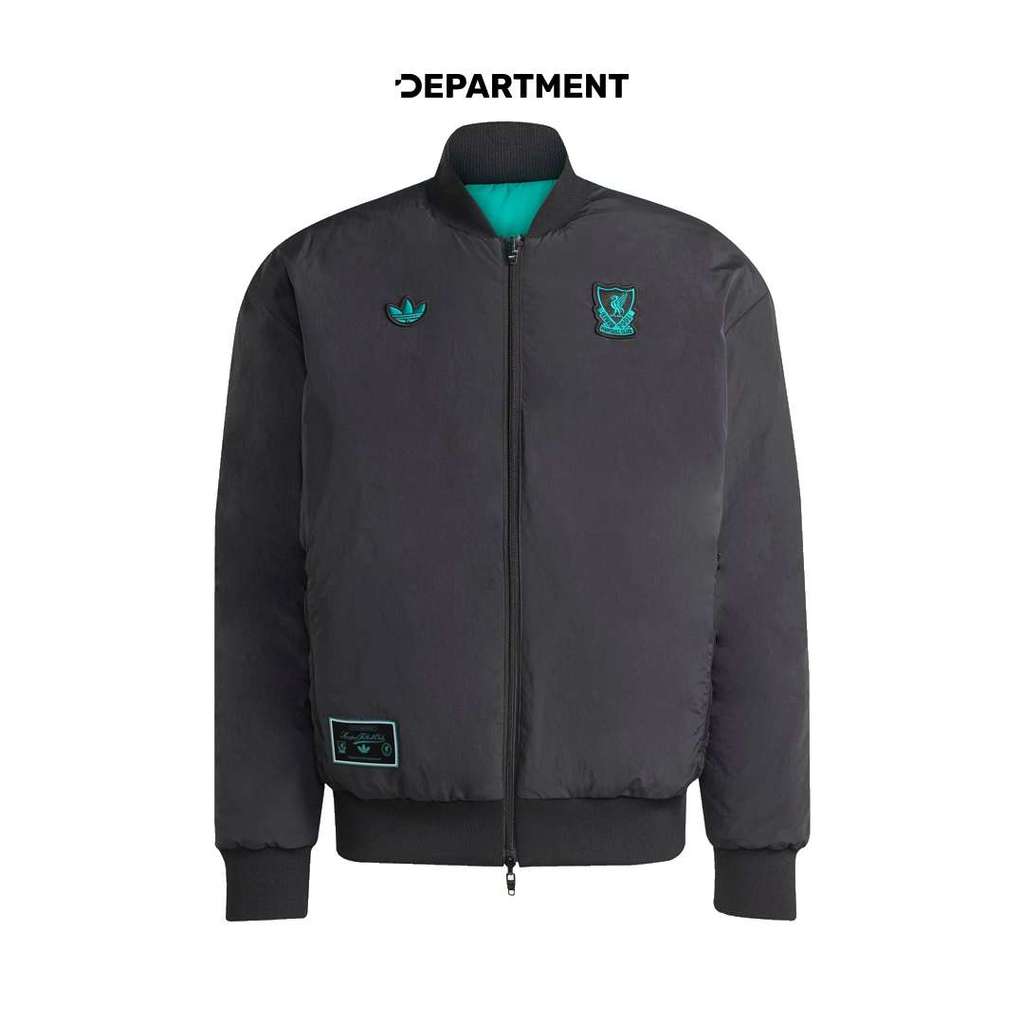 ADIDAS Jaket Bola Pria LIVERPOOL FC TERRACE ICONS JW5479 ORIGINAL